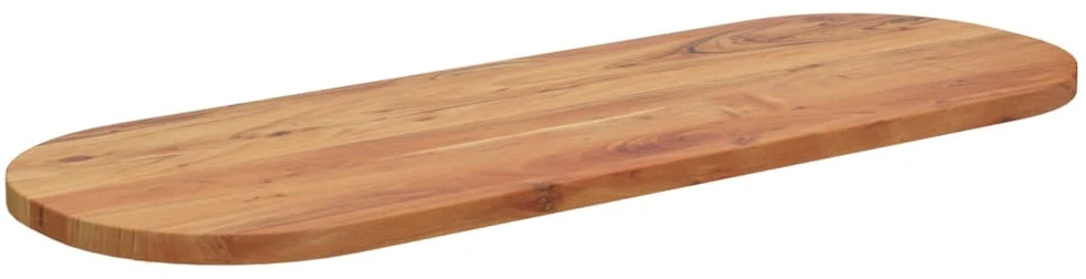 Stalviršis, 110x40x3,8cm, akacijos masyvas, ovalo formos