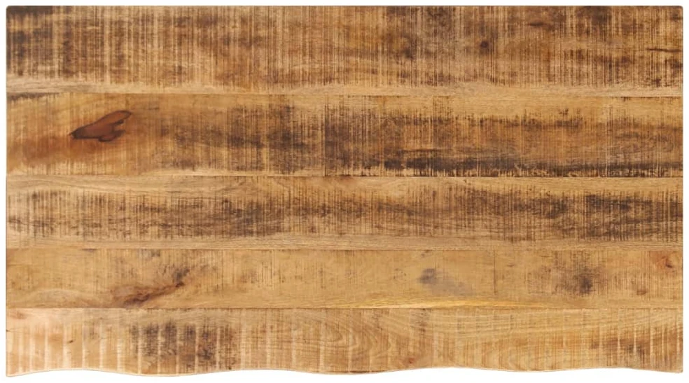 Stalviršis, 110x60x2,5cm, mango masyvas, su gyvu kraštu