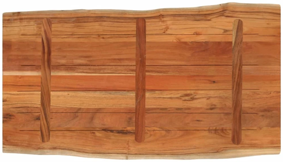 Stalviršis, 110x60x3,8cm, akacijos masyvas, su gyvu kraštu