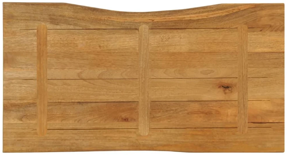 Stalviršis, 110x60x3,8cm, mango masyvas, su gyvu kraštu