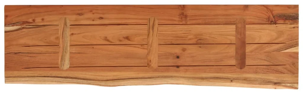 Stalviršis, 120x40x3,8cm, akacijos masyvas, su gyvu kraštu