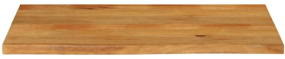 Stalviršis, 120x60x2,5cm, mango masyvas, su gyvu kraštu