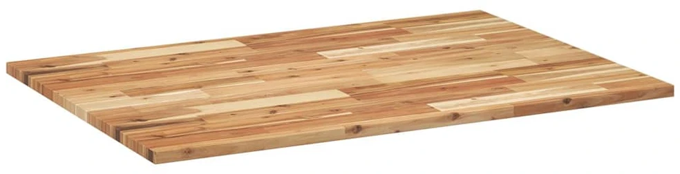 Stalviršis, 120x70x2cm, akacijos masyvas, stačiakampis