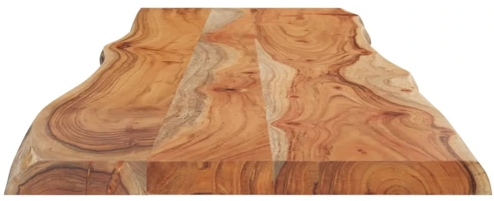 Stalviršis, 140x40x2,5cm, akacijos masyvas, su gyvu kraštu