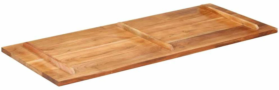 Stalviršis, 140x60x(2,5–2,7)cm, akacijos medienos masyvas