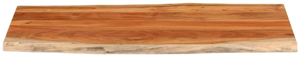 Stalviršis, 140x60x3,8cm, akacijos masyvas, su gyvu kraštu