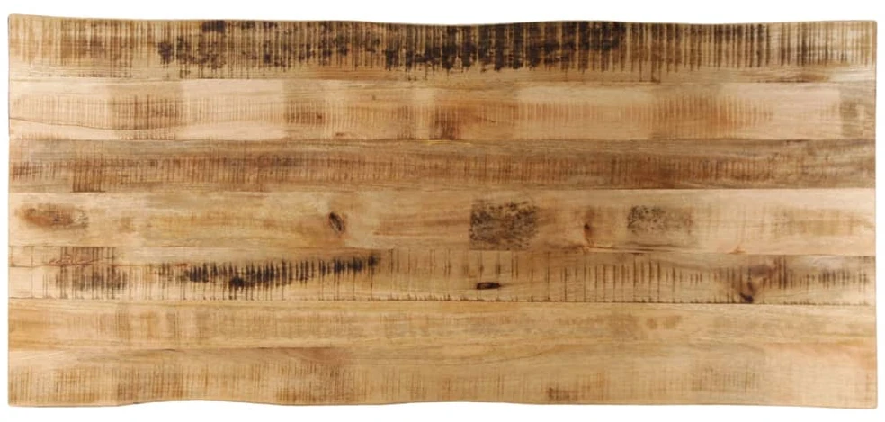 Stalviršis, 140x60x3,8cm, mango masyvas, su gyvu kraštu