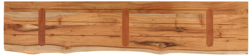 Stalviršis, 160x30x2,5cm, akacijos masyvas, su gyvu kraštu