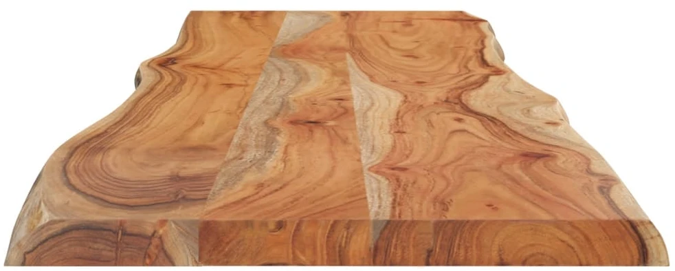 Stalviršis, 160x40x2,5cm, akacijos masyvas, su gyvu kraštu
