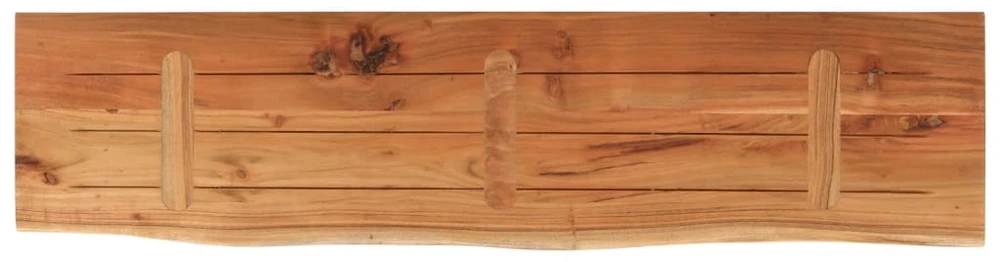 Stalviršis, 160x40x3,8cm, akacijos masyvas, su gyvu kraštu