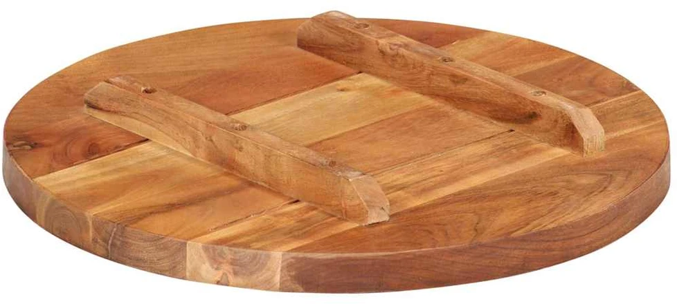Stalviršis, 40cm, akacijos medienos masyvas, apskritas, 25–27mm