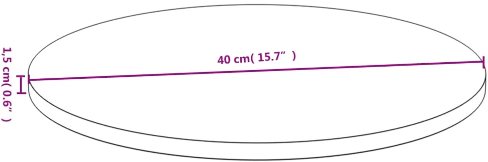 Stalviršis, 40x1,5 cm, bambukas