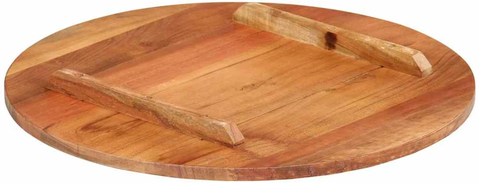 Stalviršis, 50cm, akacijos medienos masyvas, apskritas, 15–16mm