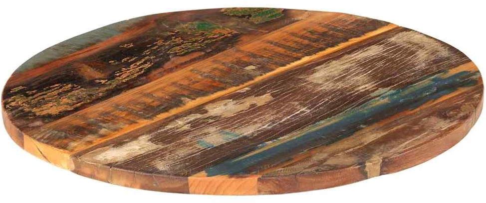 Stalviršis, 60cm, medienos masyvas, 25-27mm, apskritas