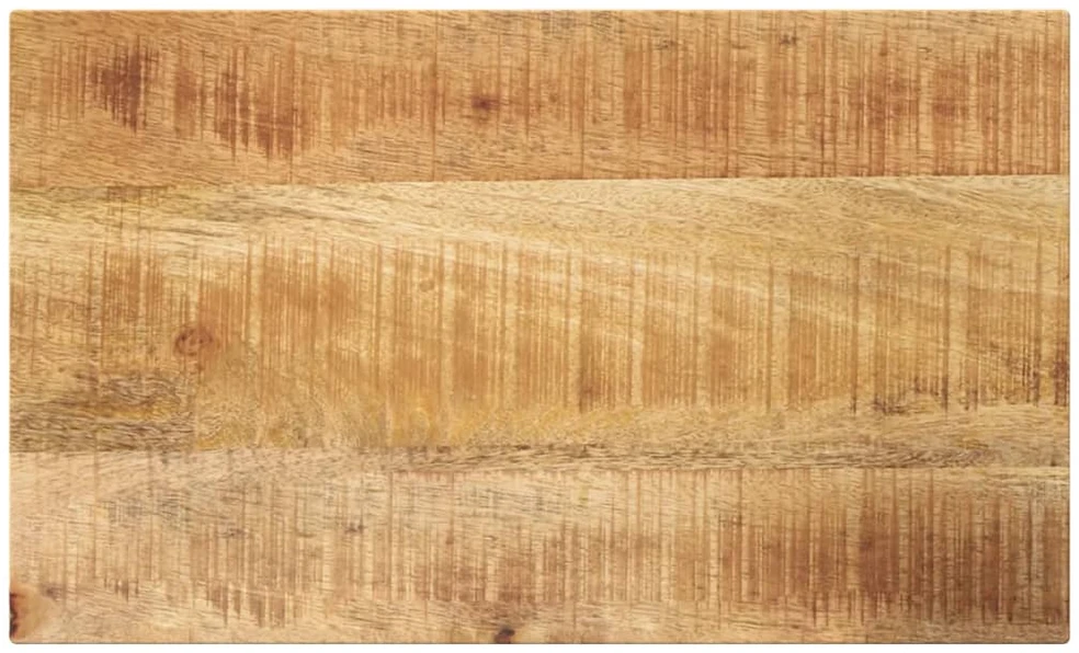 Stalviršis, 60x20x3,8 cm, stačiakampis, masyvi mediena, šiurkštus mango skonis