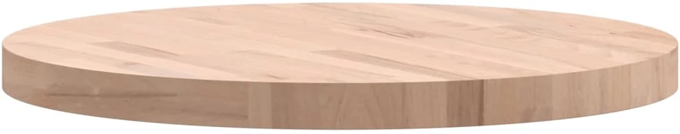 Stalviršis, Ø60x4 cm, bukmedžio medienos masyvas, apskritas