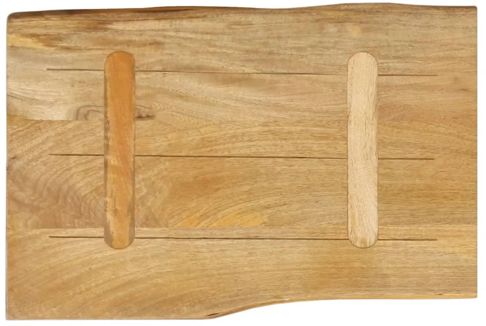 Stalviršis, 60x40x3,8cm, mango medienos masyvas, su gyvu kraštu