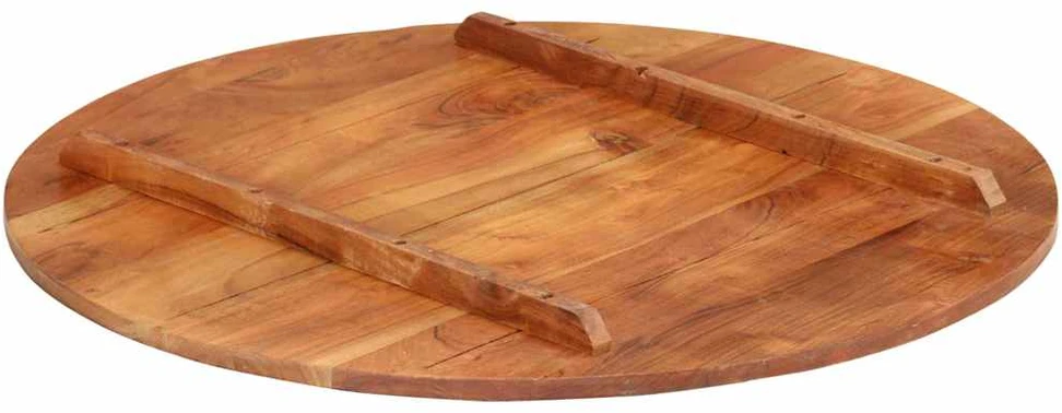 Stalviršis, 70cm, akacijos medienos masyvas, apskritas, 15–16mm