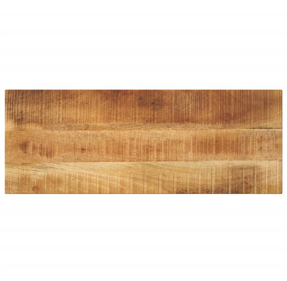 Stalviršis, 70x40x2,5 cm, stačiakampis, masyvi mediena, šiurkštus mango skonis