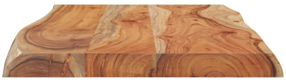 Stalviršis, 70x40x2,5cm, akacijos masyvas, su gyvu kraštu