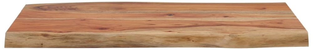 Stalviršis, 70x40x2,5cm, akacijos masyvas, su gyvu kraštu