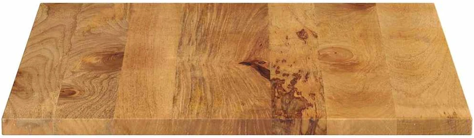 Stalviršis, 70x70x2,5cm, mango medienos masyvas, kvadratinis