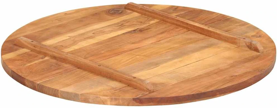 Stalviršis, 80cm, akacijos medienos masyvas, apskritas, 25–27mm