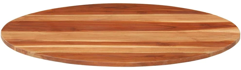 Stalviršis, 80cm, akacijos medienos masyvas, apskritas, 15–16mm
