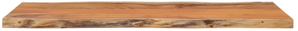 Stalviršis, 80x40x2,5cm, akacijos masyvas, su gyvu kraštu