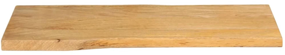 Stalviršis, 80x40x2,5cm, mango medienos masyvas, su gyvu kraštu