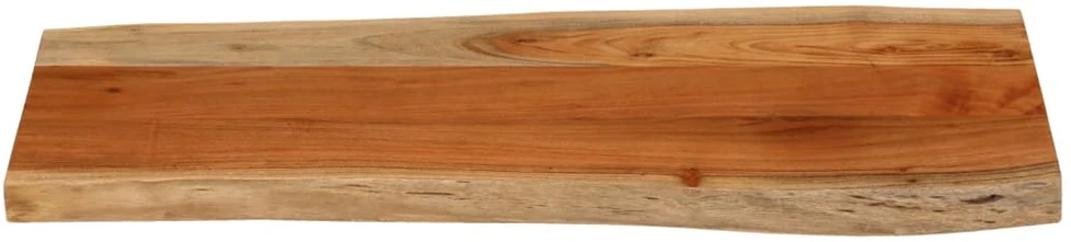 Stalviršis, 80x40x3,8cm, akacijos masyvas, su gyvu kraštu