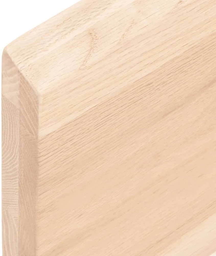 Stalviršis, 80x50x(2-4)cm, neapdorotas ąžuolo medienos masyvas