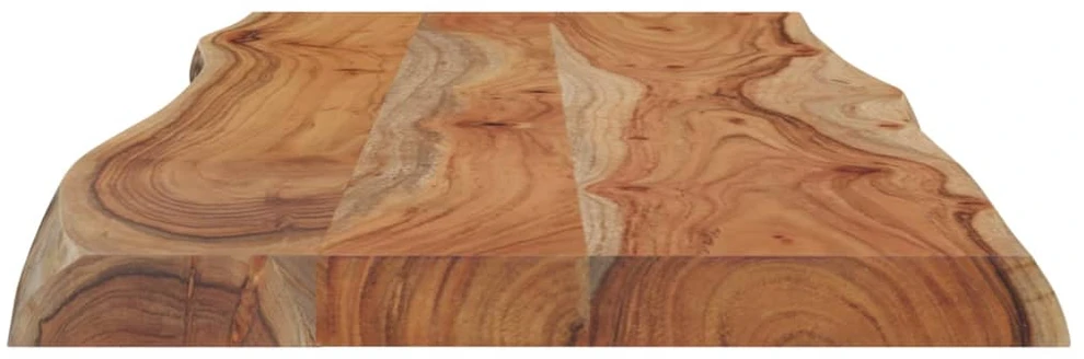 Stalviršis, 90x40x2,5cm, akacijos masyvas, su gyvu kraštu