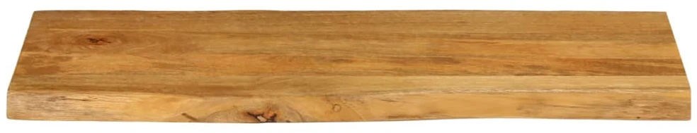 Stalviršis, 90x40x2,5cm, mango medienos masyvas, su gyvu kraštu