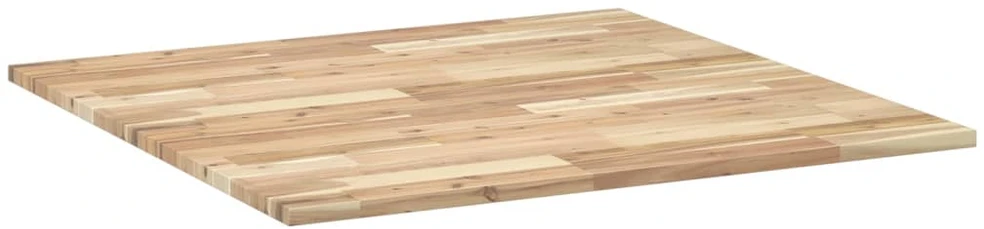 Stalviršis, 90x90x2cm, akacijos medienos masyvas, kvadratinis