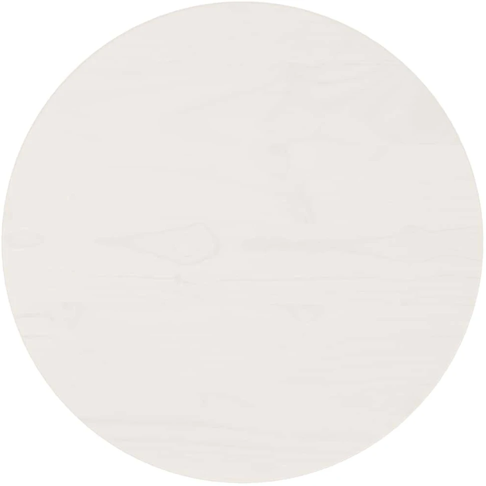 Stalviršis, baltas, skersmuo 40x2,5cm, pušies medienos masyvas