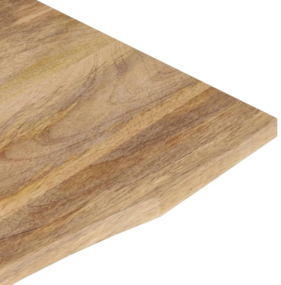stalviršis su išlenkta 110x80x2,5 cm medžio masyvo grubus mango