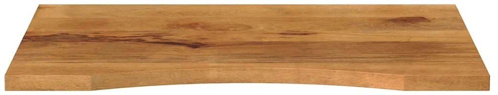 stalviršis su išlenkta 80x50x2,5 cm medžio masyvo grubus mango