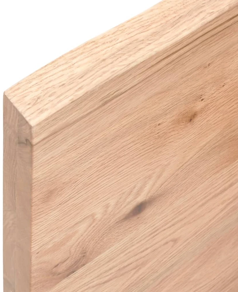Stalviršis, šviesiai rudas, 100x50x(2-4) cm, medienos masyvas
