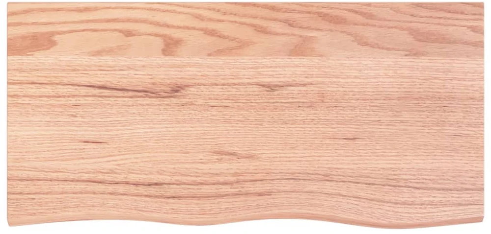 Stalviršis, šviesiai rudas, 100x50x(2-4) cm, medienos masyvas