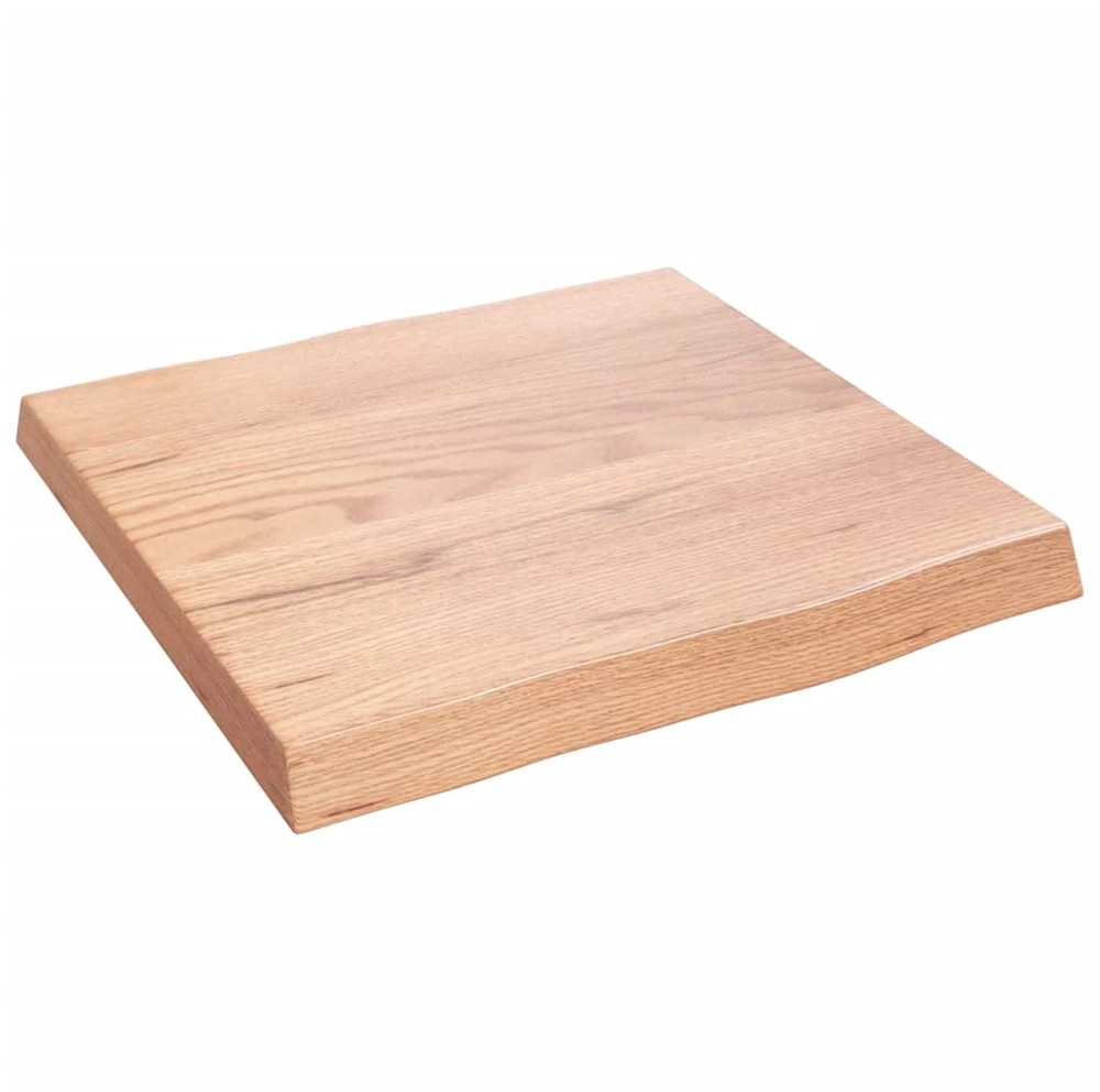 Stalviršis, šviesiai rudas, 40x40x(2-4) cm, medienos masyvas