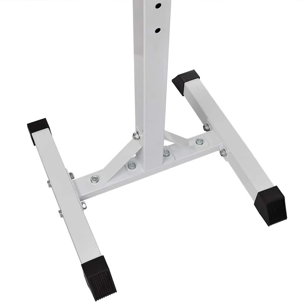 Štangos-pritūpimų stovas su štanga ir hantelių rinkiniu, 60,5kg