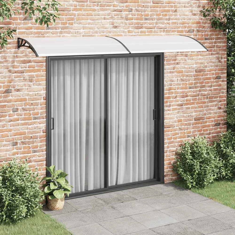 Stogelis durims, juodos ir permatomos spalvos, 300x75cm, PC