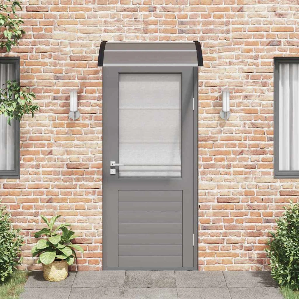 Stogelis durims, juodos spalvos, 100x75 cm, polikarbonatas