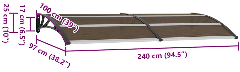Stogelis durims, 240x100cm, PC