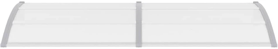 Stogelis durims, pilkos ir permatomos spalvos, 240x75cm, PC