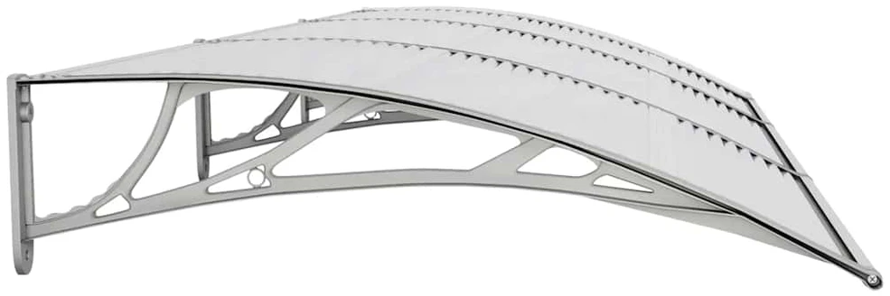 Stogelis durims, pilkos spalvos, 300x100cm, polikarbonatas