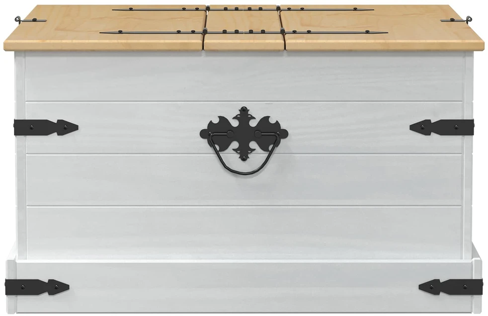 storage box Balta 78 x 78 x 45 cm Kietos pušies mediena
