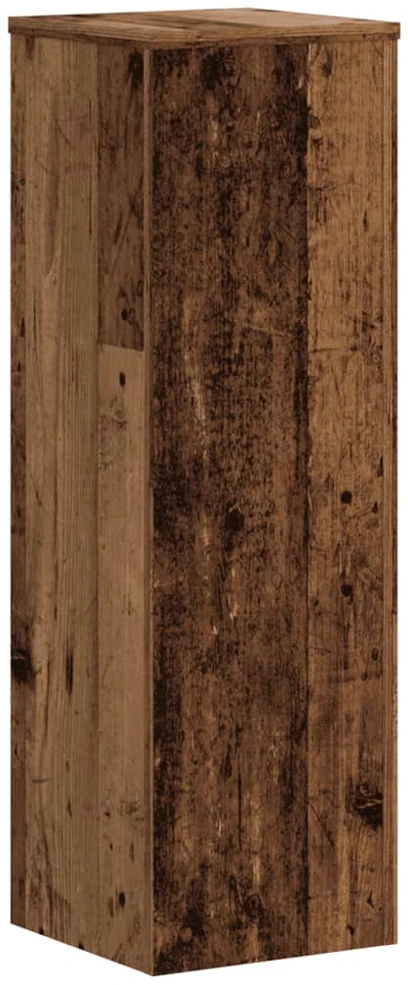 Stovai augalams, 2vnt., sendintos medienos, 25x25x80cm, mediena