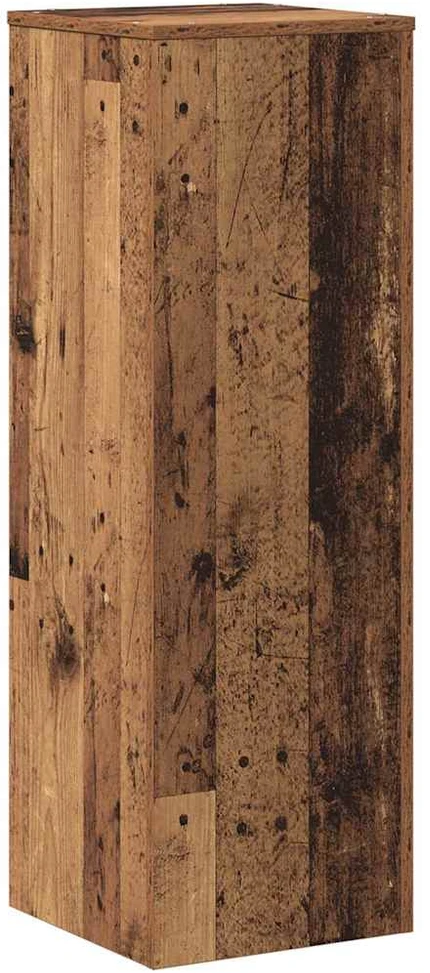 Stovas augalams, sendintos medienos, 33x33x100cm, mediena